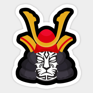Jinrai Samurai Helmet Sticker